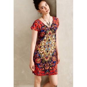 SALE! Anthropologie Maeve Prins Medallion Dress
